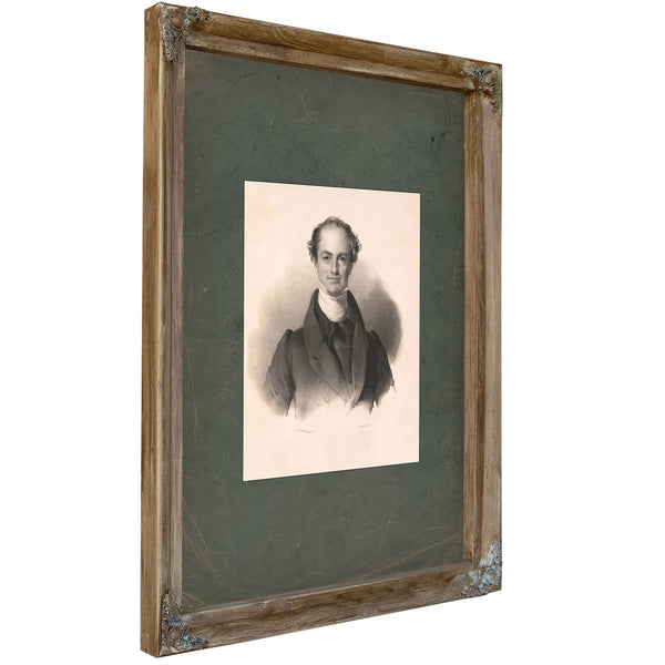 Russell J Colt 19th Century — Verdigris Framed Canvas Print | Bella Frye