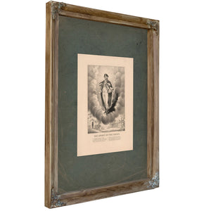 The Spirit of the Union 1876 — Verdigris Framed Canvas Print | Bella Frye