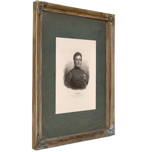 Garret D Wall Senator From New Jersey 1835 1841 — Verdigris Framed Canvas Print | Bella Frye