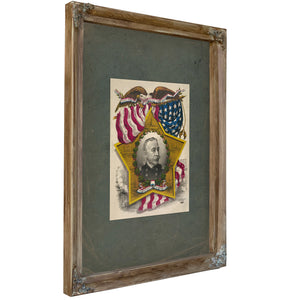 Rear Admiral Geo Dewey Usn 19th Century — Verdigris Framed Canvas Print | Bella Frye