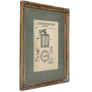The Borthwick Apparatus Patent for Frozen Confections — Framed Wall Art Room View | Bella Frye