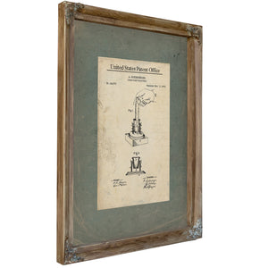 The Sickenberger Device Patent for the Gentlemans Vice — Framed Wall Art Room View | Bella Frye