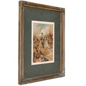 General Robert E Lee 1891 — Verdigris Framed Canvas Print | Bella Frye
