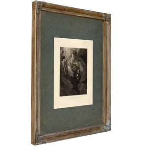 Abraham Lincoln the Martyr Victorious 1866 — Verdigris Framed Canvas Print | Bella Frye