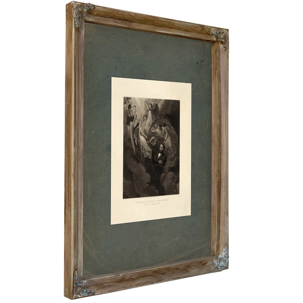 Abraham Lincoln the Martyr Victorious 1866 — Verdigris Framed Canvas Print | Bella Frye