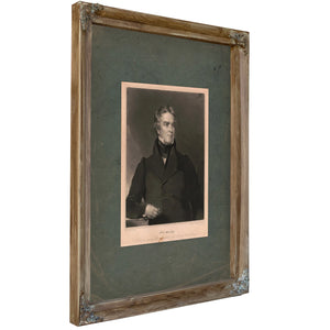 Horace Binney 183 184 — Verdigris Framed Canvas Print | Bella Frye