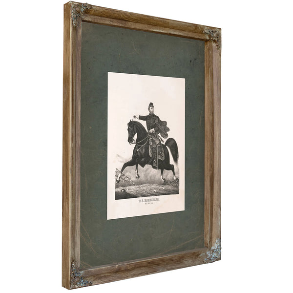 William Starke Rosecrans 19th Century — Verdigris Framed Canvas Print | Bella Frye