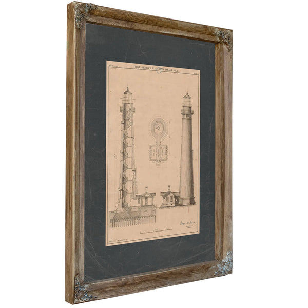 Sand Island Light Station Blueprint 8th District Sentinel