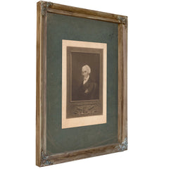 His Excellency Elbridge Gerry Lld Governour of Massachusetts 1811 — Verdigris Framed Canvas Print | Bella Frye