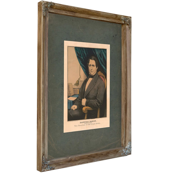 Hannibal Hamlin Republican Candidate for Vice President of the United States 186 — Framed Wall Art Room View | Bella Frye
