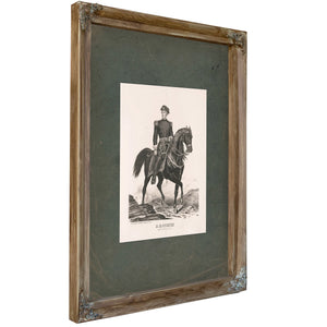 Samuel Ryan Curtis 19th Century — Verdigris Framed Canvas Print | Bella Frye