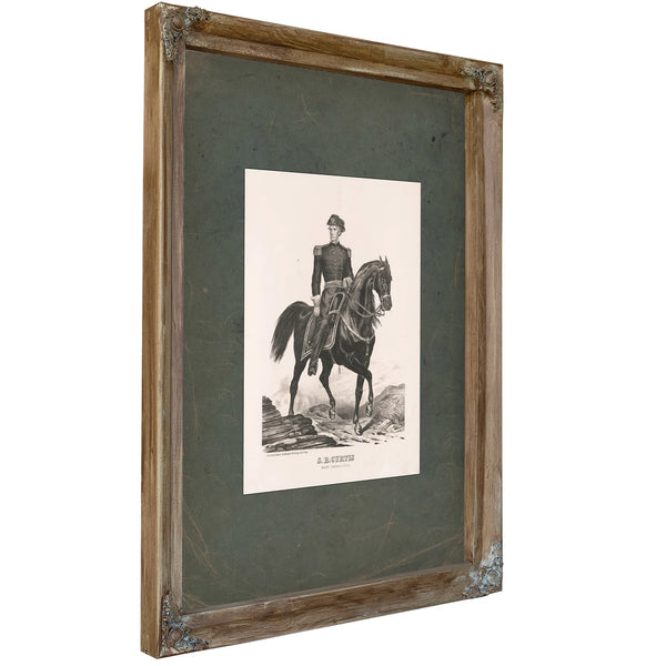Samuel Ryan Curtis 19th Century — Verdigris Framed Canvas Print | Bella Frye