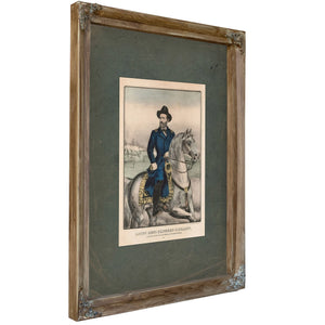Lieut General Ulysses S Grant General in Chief of the Armies of the United States 19th Century — Framed Wall Art Room View | 