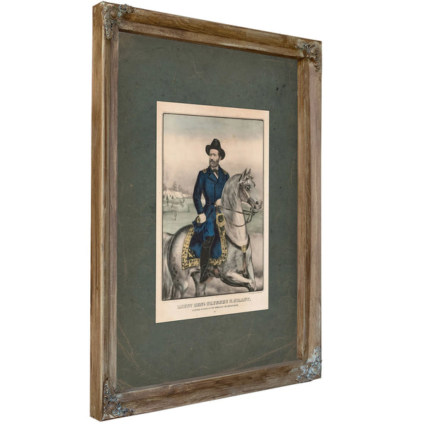 Lieut General Ulysses S Grant General in Chief of the Armies of the United States 19th Century — Framed Wall Art Room View | 