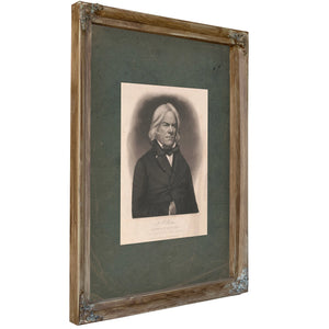 Hon Andrew Pickens Butler Late Senator From South Carolina 19th Century — Verdigris Framed Canvas Print | Bella Frye
