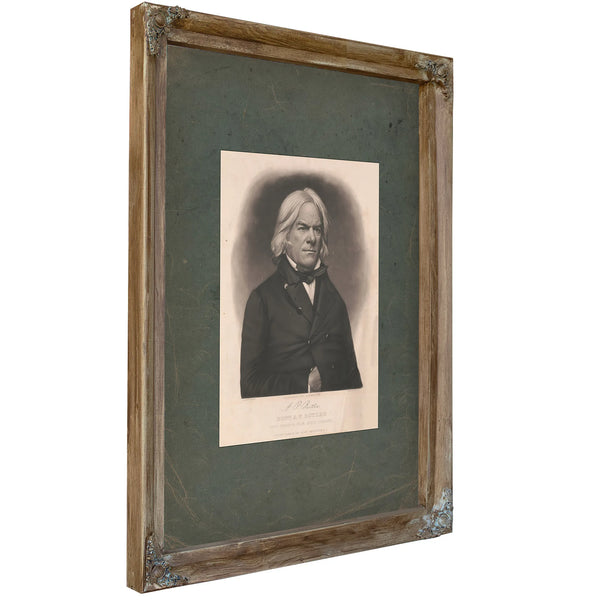 Hon Andrew Pickens Butler Late Senator From South Carolina 19th Century — Verdigris Framed Canvas Print | Bella Frye