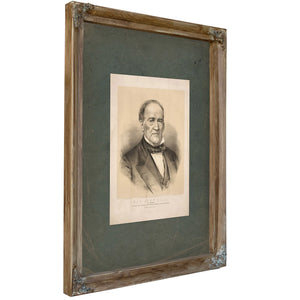 Hon John Bell of Tennessee National Union Candidate for Sixteenth President of the United States 186 — Verdigris Framed Canva