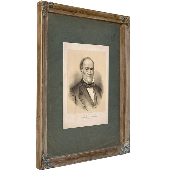 Hon John Bell of Tennessee National Union Candidate for Sixteenth President of the United States 186 — Verdigris Framed Canva