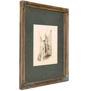 Joel Roberts Poinsett Secretary of War 1838 — Verdigris Framed Canvas Print | Bella Frye