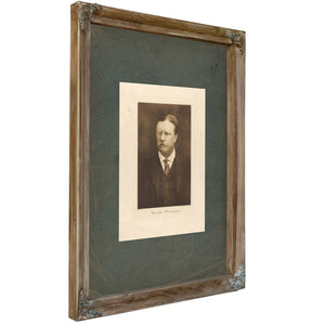 Theodore Roosevelt 191 1915 — Verdigris Framed Canvas Print | Bella Frye