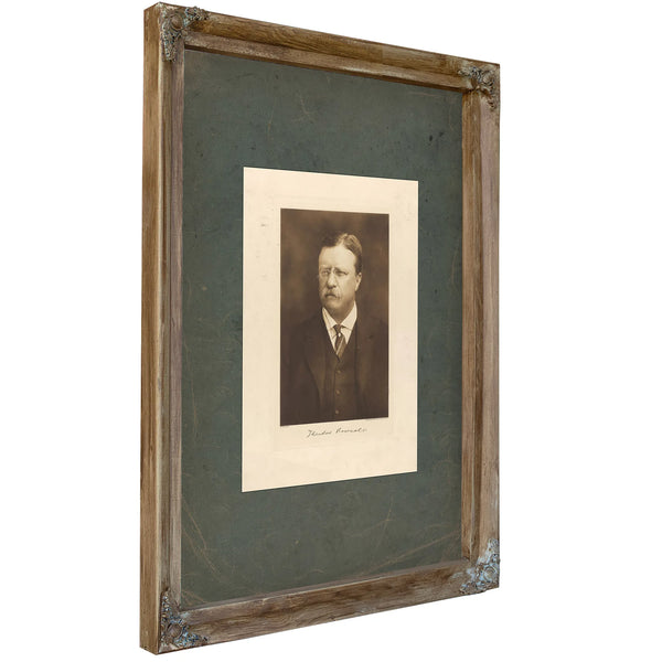 Theodore Roosevelt 191 1915 — Verdigris Framed Canvas Print | Bella Frye
