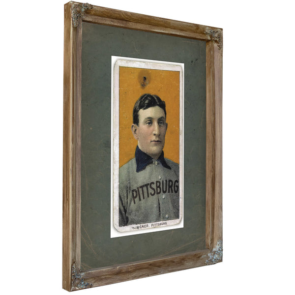Honuswagnercard B253 — Verdigris Framed Canvas Print | Bella Frye