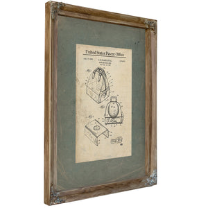 Nadaf — Verdigris Framed Canvas Print | Bella Frye