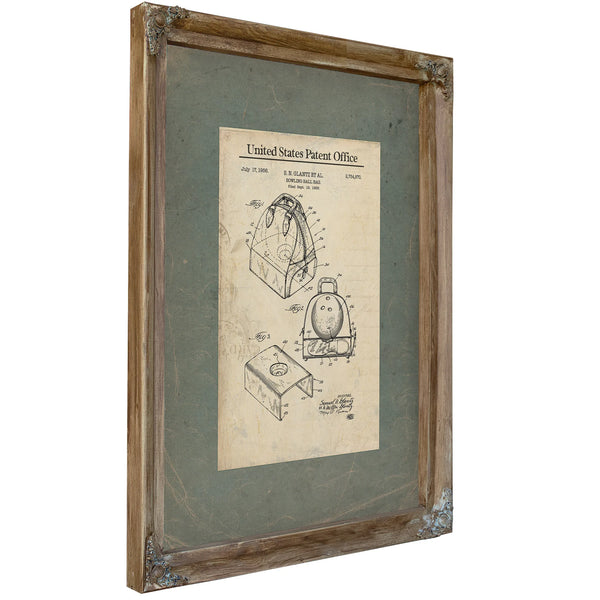 Nadaf — Verdigris Framed Canvas Print | Bella Frye
