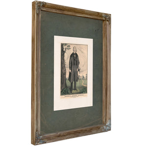 General Andrew Jackson_ the Hero the Sage and the Patriot 1845 — Verdigris Framed Canvas Print | Bella Frye