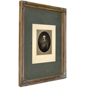Albert Sidney Johnston 186s — Verdigris Framed Canvas Print | Bella Frye