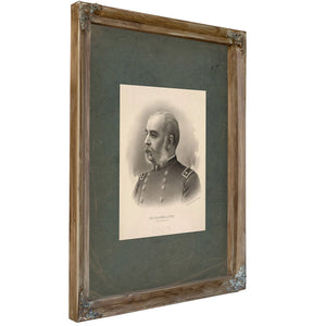 Major General Elwell Stephen Otis 19th Century — Verdigris Framed Canvas Print | Bella Frye