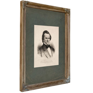 Hon Stephen a Douglas of Illinois National Democratic Candidate for Sixteenth President of the United States 186 — Verdigris 