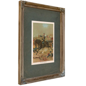 General Philip Sheridan 1891 — Verdigris Framed Canvas Print | Bella Frye