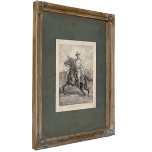 Colonel Theodore Roosevelt Usv 19th Century — Verdigris Framed Canvas Print | Bella Frye