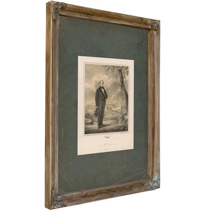 James Irvin 1847 — Verdigris Framed Canvas Print | Bella Frye