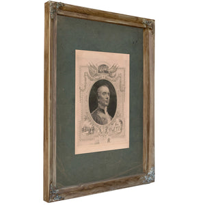 John Paul Jones Classis Praefecto 1747 1792 196 — Verdigris Framed Canvas Print | Bella Frye