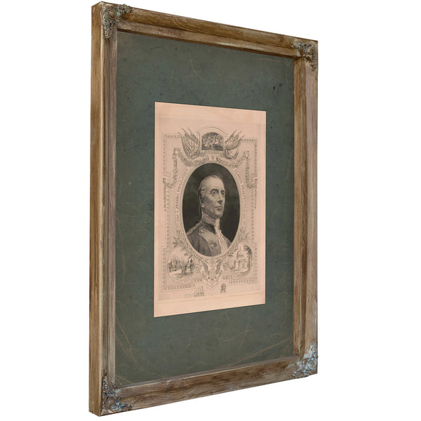 John Paul Jones Classis Praefecto 1747 1792 196 — Verdigris Framed Canvas Print | Bella Frye