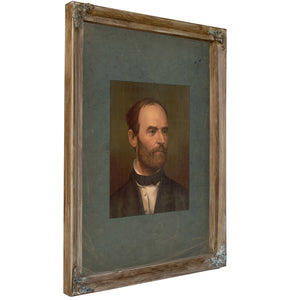 William Tecumseh Sherman 1877 — Verdigris Framed Canvas Print | Bella Frye