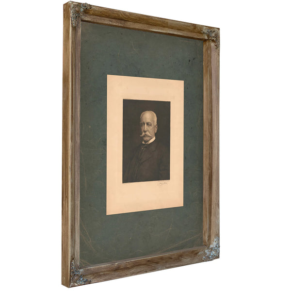 Gerard Bukman 192 — Verdigris Framed Canvas Print | Bella Frye