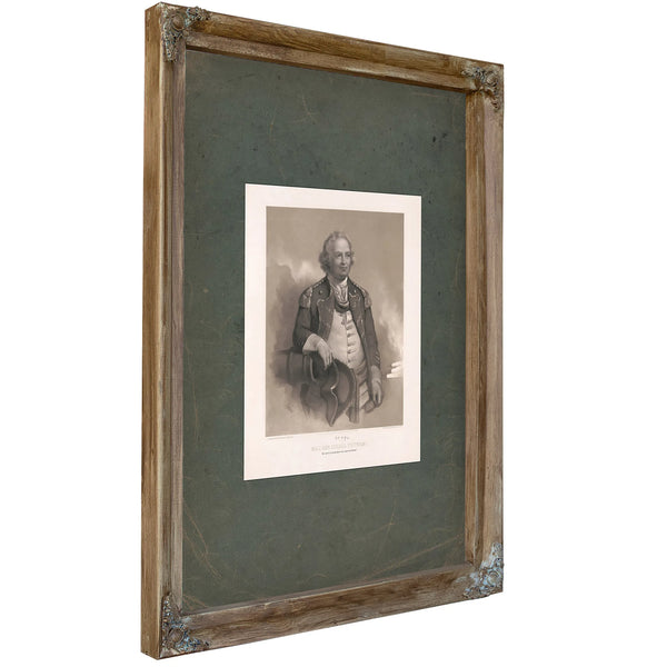 Major General Israel Putnam He Dared to Lead Where Any Dared to Follow 1864 — Verdigris Framed Canvas Print | Bella Frye