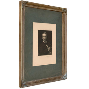 John N Mackay 1912 — Verdigris Framed Canvas Print | Bella Frye