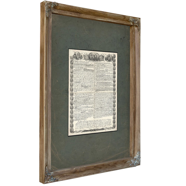 Fac Simile of the Original Draught of the Declaration of Independence in General Congress Assembled 4th July 1776 1896 — Verd