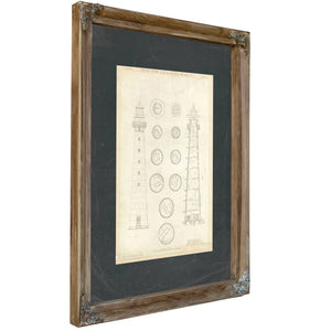 The Keepers Blueprint Hunting Island Light Station Engineering Drawings