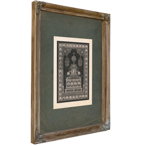Memorial to the Loyal Sons of the South the Brave Confederate Heroes 1892 — Verdigris Framed Canvas Print | Bella Frye