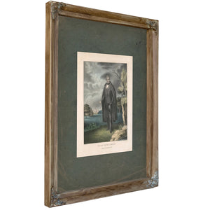 William Henry Harrison 1835 1856 — Verdigris Framed Canvas Print | Bella Frye