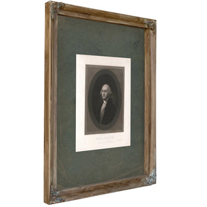 Washington 187 188 — Verdigris Framed Canvas Print | Bella Frye