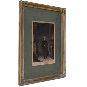 Andrew Jackson President of the United States 1833 — Verdigris Framed Canvas Print | Bella Frye