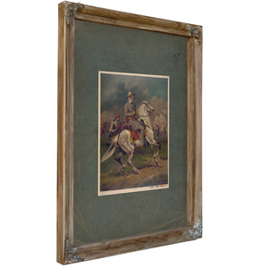 General Robert Edward Lee 1886 — Verdigris Framed Canvas Print | Bella Frye