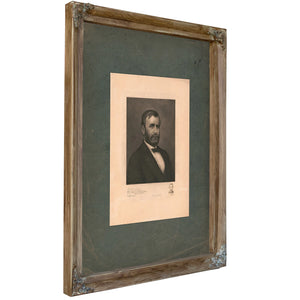 Ulysses S Grant 198 — Verdigris Framed Canvas Print | Bella Frye