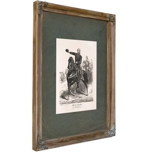 George Gordon Meade 19th Century — Verdigris Framed Canvas Print | Bella Frye